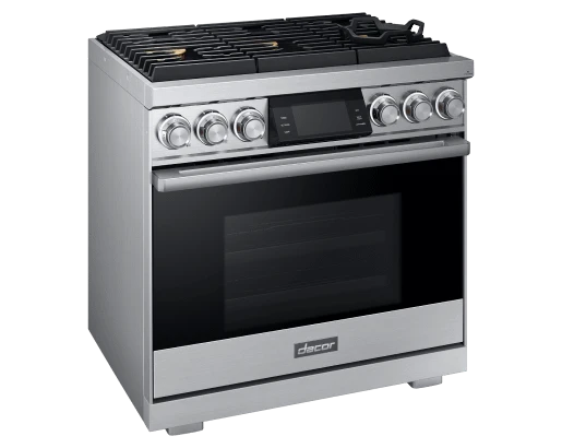 36" Pro Gas Range, Silver Stainless Steel, Natural Gas 5 36" Pro Gas Range, Silver Stainless Steel, Natural Gas - Image 3