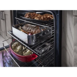 KitchenAid 30-Inch 5-Burner Gas Slide-In Convection Range -Kitchen Appliances Shop frcmasmrwvuj