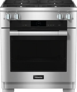 MIELE HR 1924-3 G DF - 30 Inch Range Dual Fuel Model With M Touch.