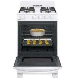 Hotpoint® 24" Front-Control Free-Standing Gas Range With Large Window -Kitchen Appliances Shop frdatqdvrodf