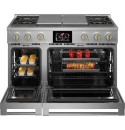 Monogram 48" Dual-Fuel Professional Range With 4 Burners, Grill, And Griddle (Natural Gas) -Kitchen Appliances Shop frdwbjphoccl