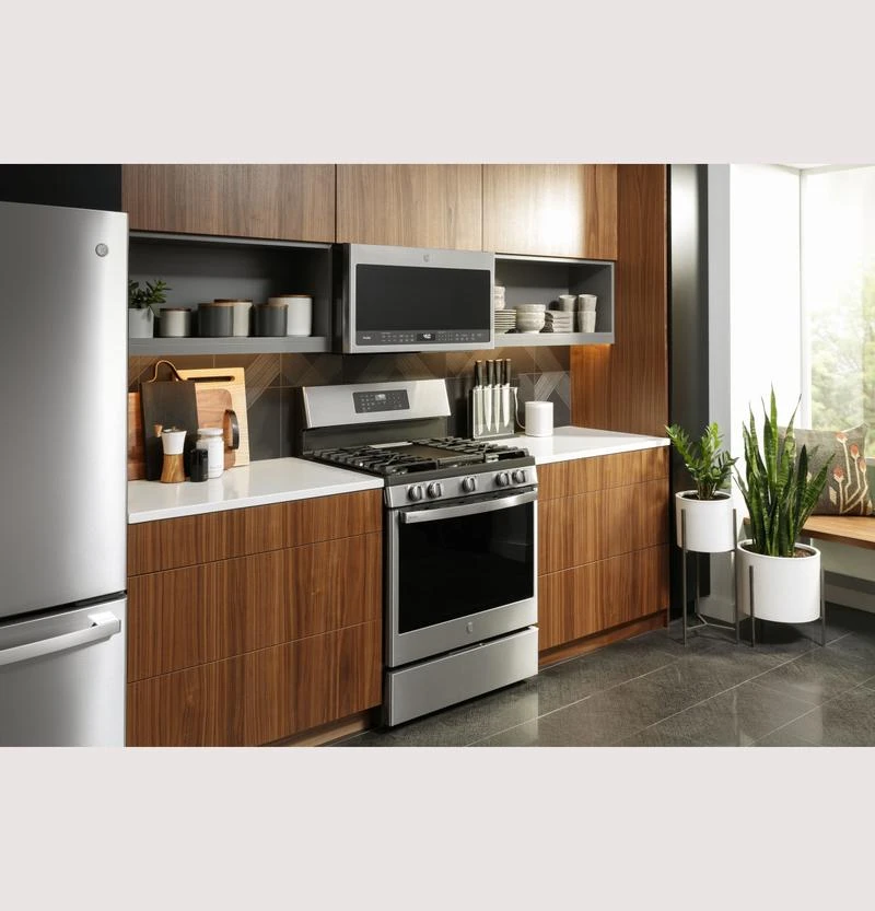 GE Profile™ Smart 30" Free-Standing Self Clean Gas Fingerprint Resistant Range With No Preheat Air Fry 9 GE Profile™ Smart 30" Free-Standing Self Clean Gas Fingerprint Resistant Range With No Preheat Air Fry - Image 7