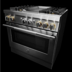 RISE™ 36" Dual-Fuel Professional Range With Chrome-Infused Griddle And Steam Assist 18 RISE™ 36" Dual-Fuel Professional Range With Chrome-Infused Griddle And Steam Assist -Kitchen Appliances Shop frebxvymhess