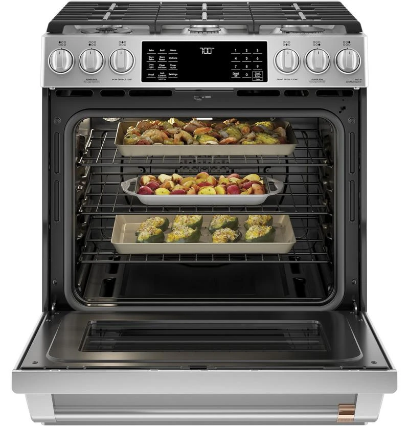 Café™ 30" Smart Slide-In, Front-Control, Gas Range With Convection Oven 5 Café™ 30" Smart Slide-In, Front-Control, Gas Range With Convection Oven - Image 3