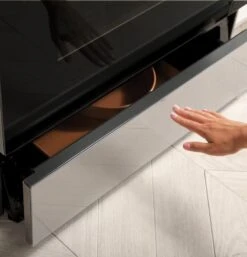 Café™ 30" Smart Slide-In, Front-Control, Gas Range With Convection Oven In Platinum Glass -Kitchen Appliances Shop fresyizppffg