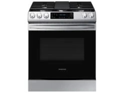Samsung 6.0 Cu. Ft. Smart Slide-in Gas Range With Air Fry & Convection In Fingerprint Resistant Stainless Steel