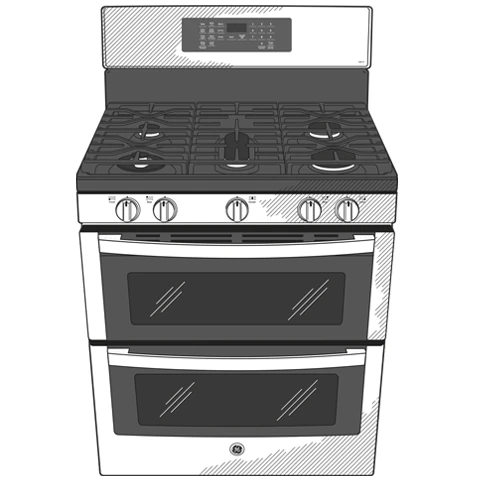 GE Profile™ 30" Free-Standing Gas Double Oven Convection Range With No Preheat Air Fry 15 GE Profile™ 30" Free-Standing Gas Double Oven Convection Range With No Preheat Air Fry - Image 13