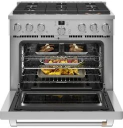 Café™ 36" Smart All-Gas Commercial-Style Range With 6 Burners (Natural Gas) -Kitchen Appliances Shop frfjbxjuocow
