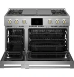 Monogram 48" Dual-Fuel Professional Range With 4 Burners, Grill, And Griddle (Natural Gas) -Kitchen Appliances Shop frfjjezrrjsd