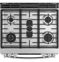 GE Profile™ 30" Smart Slide-In Front-Control Gas Fingerprint Resistant Range With No Preheat Air Fry -Kitchen Appliances Shop frfpsrsqcpyv