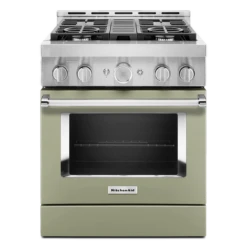 KitchenAid® 30'' Smart Commercial-Style Gas Range With 4 Burners