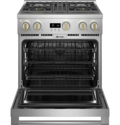 Monogram 30" Dual-Fuel Professional Range With 4 Burners (Natural Gas) -Kitchen Appliances Shop frgnwrkistlq