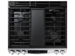 Samsung 6.0 Cu. Ft. Smart Slide-in Gas Range With Air Fry & Convection In Fingerprint Resistant Stainless Steel -Kitchen Appliances Shop frgoiohgogvr