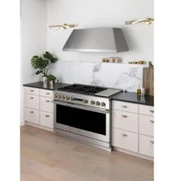 Monogram 48" All Gas Professional Range With 6 Burners And Griddle (Natural Gas) -Kitchen Appliances Shop frgtphngcvry