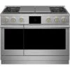 Monogram 48" Dual-Fuel Professional Range With 4 Burners, Grill, And Griddle (Natural Gas)