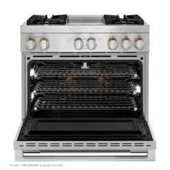 RISE™ 36" Dual-Fuel Professional Range With Chrome-Infused Griddle 16 RISE™ 36" Dual-Fuel Professional Range With Chrome-Infused Griddle -Kitchen Appliances Shop frhexnerufwb 1
