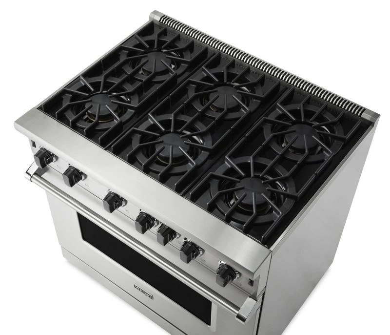 36" Open Burner Gas Range - VGIC5362 Viking 5 Series 4 36" Open Burner Gas Range - VGIC5362 Viking 5 Series - Image 2