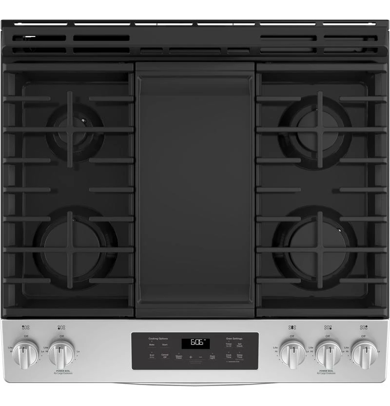 GE® 30" Slide-In Front Control Gas Range 6 GE® 30" Slide-In Front Control Gas Range - Image 4