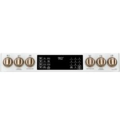 Café™ 30" Smart Slide-In, Front-Control, Dual-Fuel, Double-Oven Range With Convection -Kitchen Appliances Shop frhmqfgznkck