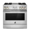 RISE™ 36" Dual-Fuel Professional Range With Chrome-Infused Griddle And Steam Assist 2 RISE™ 36" Dual-Fuel Professional Range With Chrome-Infused Griddle And Steam Assist -Kitchen Appliances Shop frhnmcrzypwu