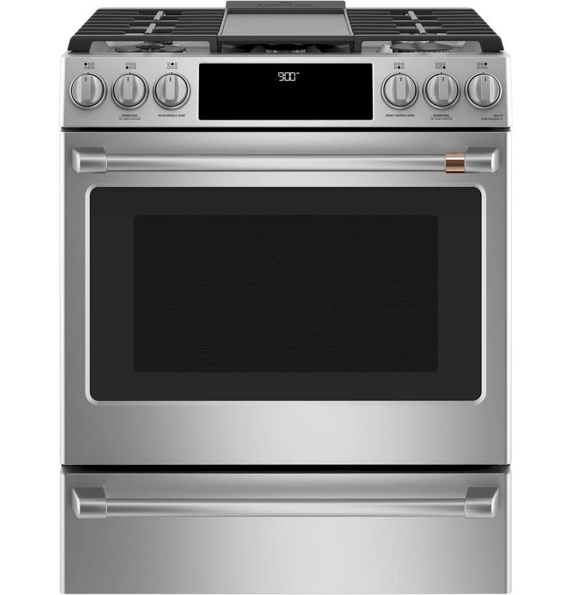 Café™ 30" Smart Slide-In, Front-Control, Dual-Fuel Range With Warming Drawer 10 Café™ 30" Smart Slide-In, Front-Control, Dual-Fuel Range With Warming Drawer - Image 8
