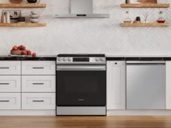 Samsung 6.0 Cu. Ft. Smart Slide-in Gas Range With Air Fry & Convection In Fingerprint Resistant Stainless Steel -Kitchen Appliances Shop frhugpxvgyfw