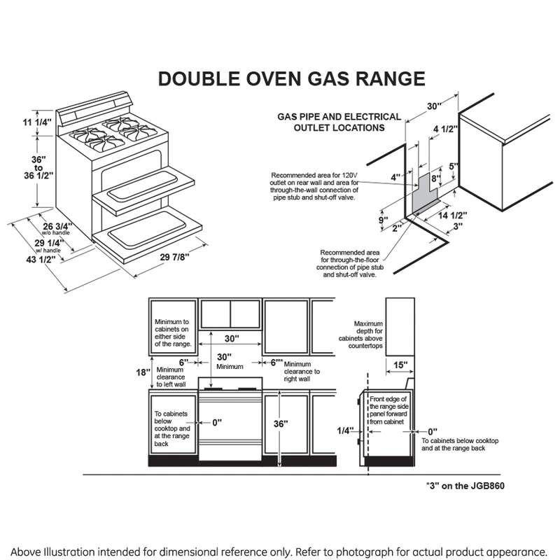 GE Profile™ 30" Free-Standing Gas Double Oven Convection Range With No Preheat Air Fry 16 GE Profile™ 30" Free-Standing Gas Double Oven Convection Range With No Preheat Air Fry - Image 14