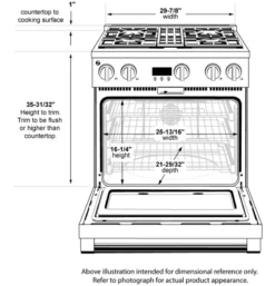 Monogram 30" Dual-Fuel Professional Range With 4 Burners (Natural Gas) -Kitchen Appliances Shop frioljozxnur
