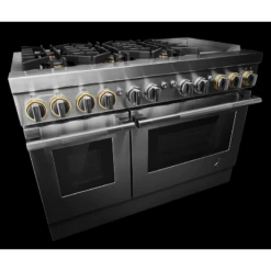 RISE™ 48" Dual-Fuel Professional-Style Range With Chrome-Infused Griddle And Steam Assist 17 RISE™ 48" Dual-Fuel Professional-Style Range With Chrome-Infused Griddle And Steam Assist -Kitchen Appliances Shop friryapdtwxw