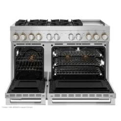 RISE™ 48" Dual-Fuel Professional-Style Range With Chrome-Infused Griddle And Steam Assist 16 RISE™ 48" Dual-Fuel Professional-Style Range With Chrome-Infused Griddle And Steam Assist -Kitchen Appliances Shop fritewvyxuvb