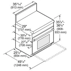 PRD364WIGU Dual Fuel Professional Range -Kitchen Appliances Shop frjawuriumxm