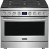 Frigidaire Professional 36" Front Control Freestanding Gas Range -Kitchen Appliances Shop frjjthmbeoxf