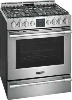Frigidaire Professional 30" Front Control Gas Range With Air Fry -Kitchen Appliances Shop frkbnxwfedld