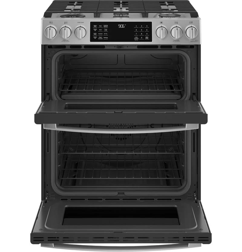 GE Profile™ 30" Smart Slide-In Front-Control Gas Double Oven Convection Fingerprint Resistant Range 4 GE Profile™ 30" Smart Slide-In Front-Control Gas Double Oven Convection Fingerprint Resistant Range - Image 2