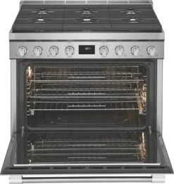 Frigidaire Professional 36" Dual-Fuel Freestanding Range -Kitchen Appliances Shop frkmepnjabxb