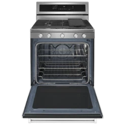 KitchenAid 30-Inch 5-Burner Gas Convection Range -Kitchen Appliances Shop frkmsicjcbcr