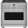 Café™ 36" Smart All-Gas Commercial-Style Range With 6 Burners (Natural Gas)