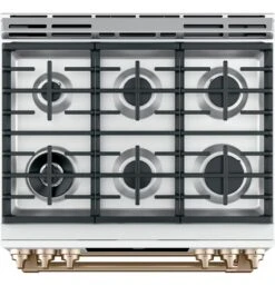 Café™ 30" Smart Slide-In, Front-Control, Dual-Fuel, Double-Oven Range With Convection -Kitchen Appliances Shop frktulumyxxh
