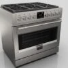 36" DUAL FUEL PRO RANGE