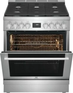 Electrolux 30" Dual-Fuel Freestanding Range -Kitchen Appliances Shop frkxmxlcajgx