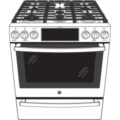 GE Profile™ 30" Smart Dual Fuel Slide-In Front-Control Fingerprint Resistant Range 22 GE Profile™ 30" Smart Dual Fuel Slide-In Front-Control Fingerprint Resistant Range -Kitchen Appliances Shop frlaswbxgzdj