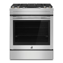 30" Dual-Fuel Downdraft Slide-In Range