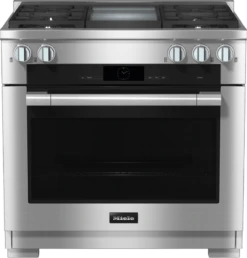 MIELE HR 1936-3 LP DF GD - 36 Inch Range - The Dual Fuel All-rounder With M Touch For The Highest Demands.