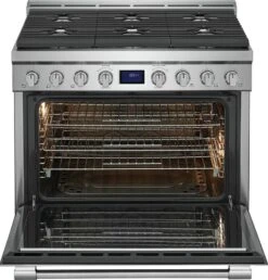 Frigidaire Professional 36" Front Control Freestanding Gas Range -Kitchen Appliances Shop frltnlyckbth