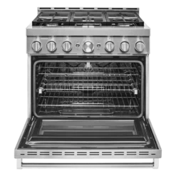KitchenAid® 36'' Smart Commercial-Style Gas Range With 6 Burners 16 KitchenAid® 36'' Smart Commercial-Style Gas Range With 6 Burners -Kitchen Appliances Shop frlxfepixgth