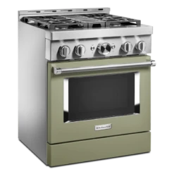 KitchenAid® 30'' Smart Commercial-Style Gas Range With 4 Burners -Kitchen Appliances Shop frmdjethpgji