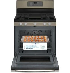 GE® 30" Free-Standing Gas Convection Range With No Preheat Air Fry -Kitchen Appliances Shop frmfklnuscmr