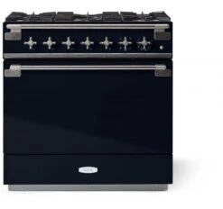 Aga ELISE 36" Dual Fuel, Gloss Black