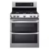 LG 6.9 Cu. Ft. Gas Double Oven Range With ProBake Convection® And EasyClean® 2 LG 6.9 Cu. Ft. Gas Double Oven Range With ProBake Convection® And EasyClean® -Kitchen Appliances Shop frmistotzjjs