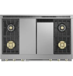 Monogram 48" Dual-Fuel Professional Range With 4 Burners, Grill, And Griddle (Natural Gas) -Kitchen Appliances Shop frmsbnpssgcc